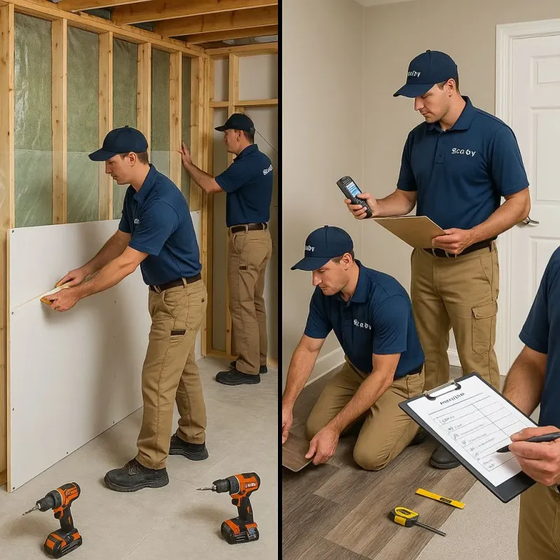 Repairs and Reconstruction process in King County, WA